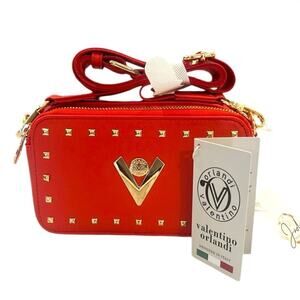 Valentino Orlandi Red Crossbody Bag